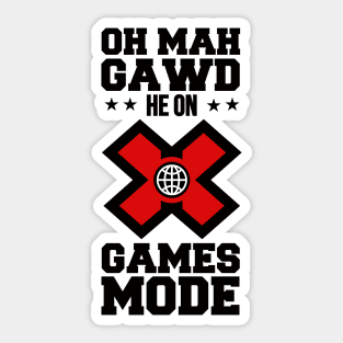 X Games Mode Sticker